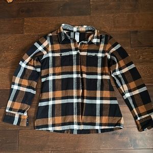 NWOT Patagonia Women's Long-Sleeved Organic Cotton Midweight Fjord Flannel Shirt